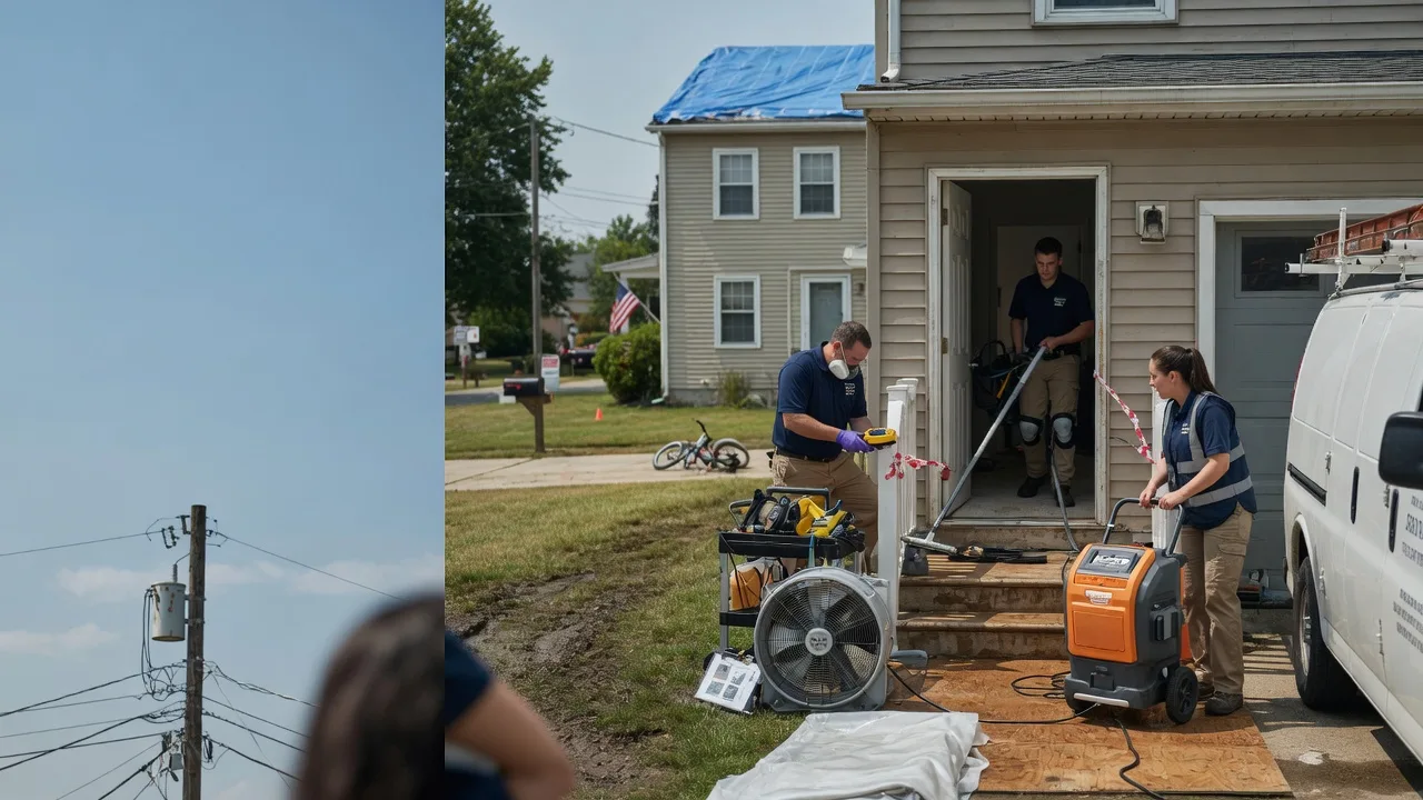 Water Damage Repair in Town Creek, AL near me